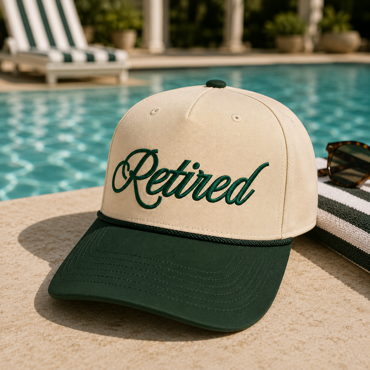 Early Retirement Baseball Cap